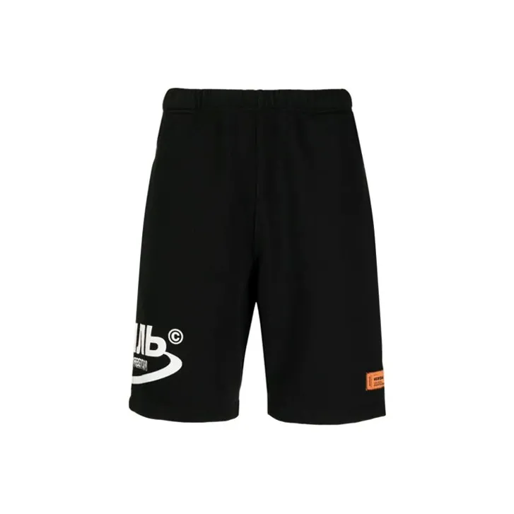 HERON PRESTON Sports Shorts Men Black-0