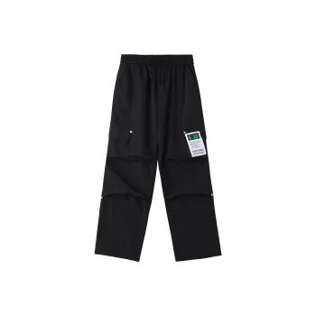 FORIDER Casual Pants Unisex Black