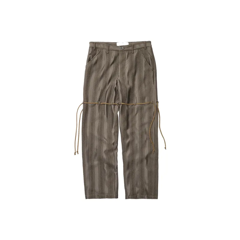 SONG FOR THE MUTE Casual Pants Men Green-0