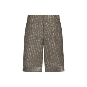 DIOR Casual Shorts Men Brown