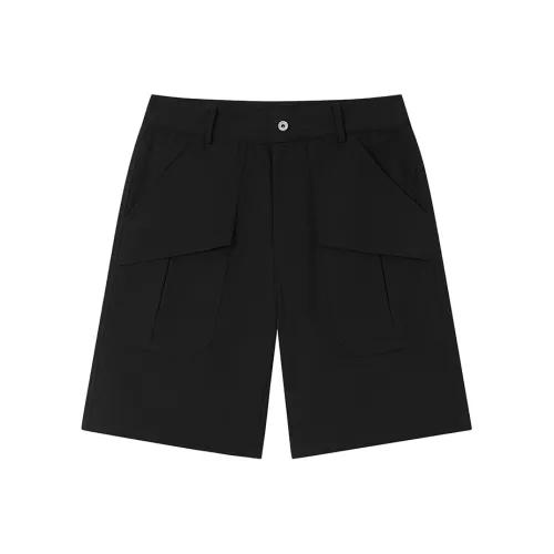 Phew Cargo Shorts Unisex Black