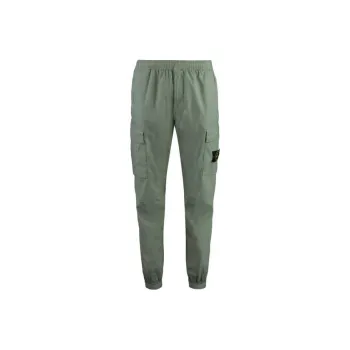 STONE ISLAND Compass Patch Tapered Leg Cargo Pants