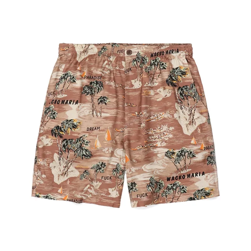 WACKO MARIA Casual Shorts Unisex Brown-0