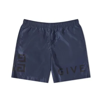 Givenchy 4G Logo Long Swim Short