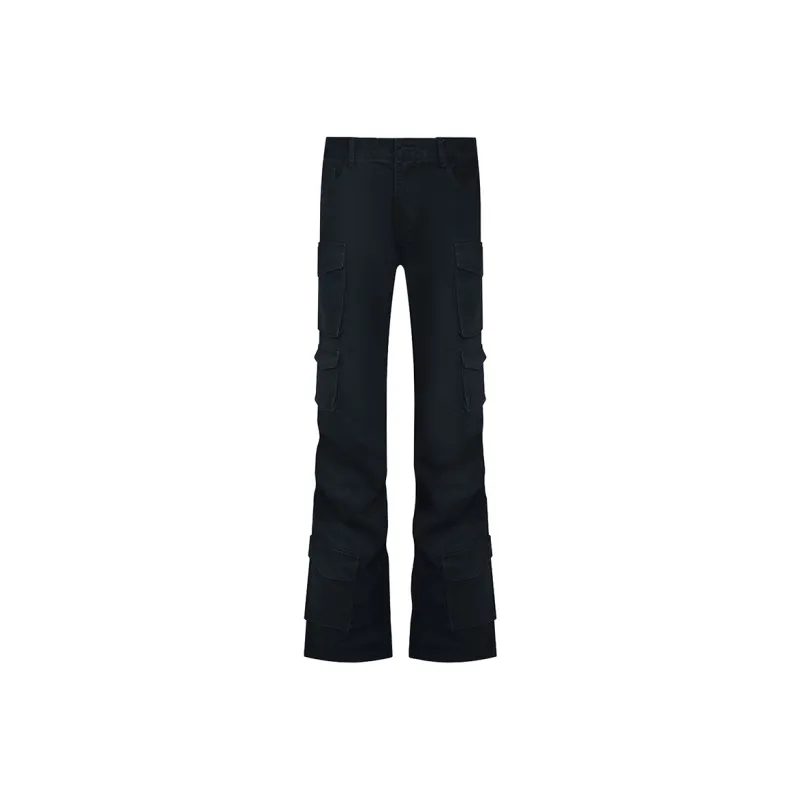 COOLALPACA Loose Fit Bootcut Jeans Unisex-0