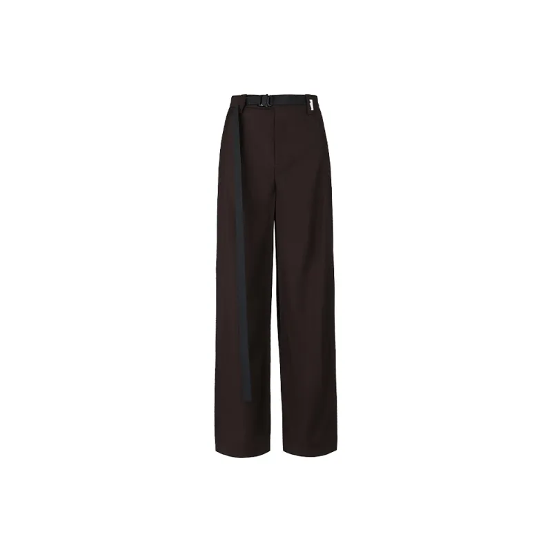 455EMBLE Casual Pants Unisex Coffee-0