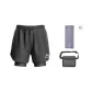 Black Knee-Length Pants+Manggu Bath Towel (140*70)