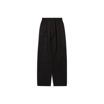 Balenciaga Large Pyjama Pants In Black Casual Pants Loose Fit Men's Black