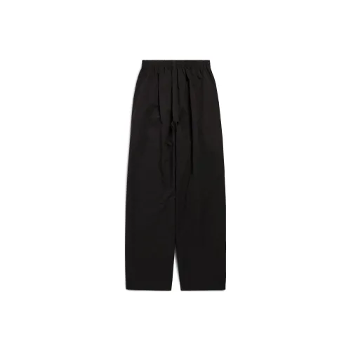 Balenciaga Large Pyjama Pants In Black Casual Pants Loose Fit Men's Black