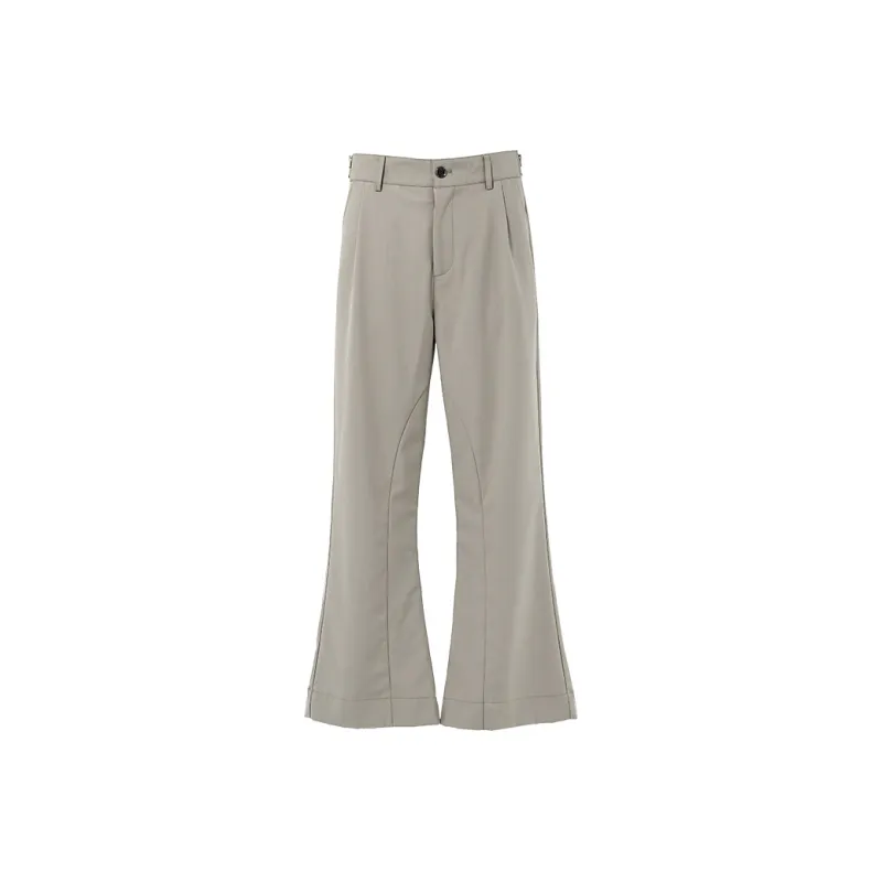 BENMYSHOWER Casual Pants Unisex Khaki-0