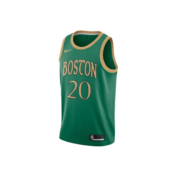 Nike X NBA Basketball Jerseys Men Green-0
