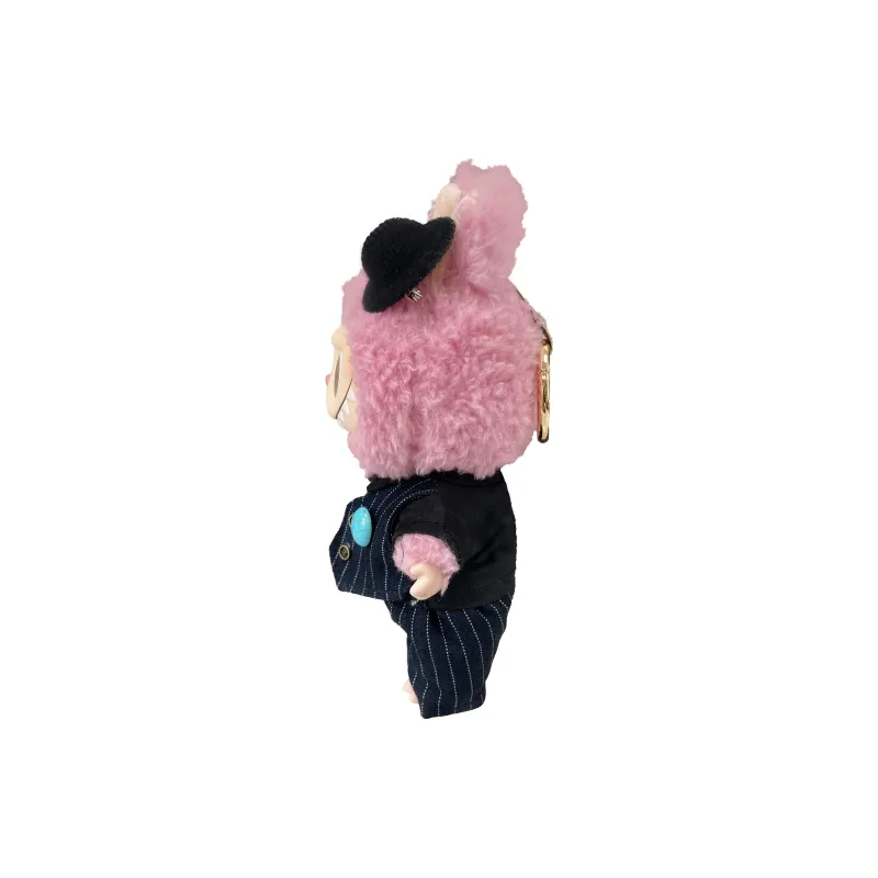 [Modified Doll] POP MART Labubu THE MONSTERS Heartbeat Macaron Collection The Piano In The Sea, Cute Hang Tag Box 17cm-6