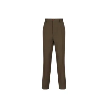 Vivienne Westwood High Waist Straight Leg Tailored Trousers