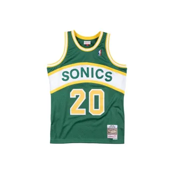 Mitchell Ness Basketball Jerseys Men Green