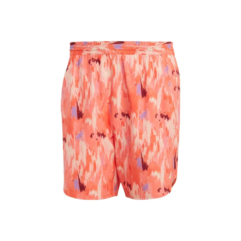Adidas Casual Shorts Men Orange Red-0