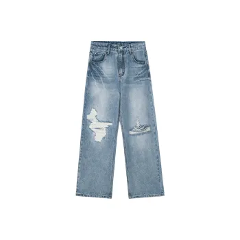 A Chock Jeans Unisex Blue