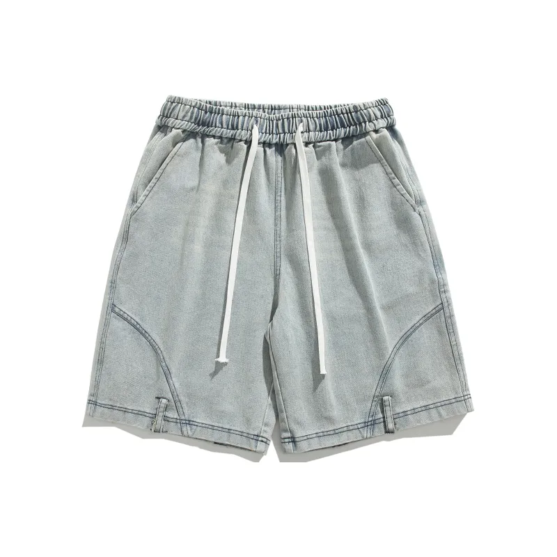 FREO3N Denim Shorts Unisex-10