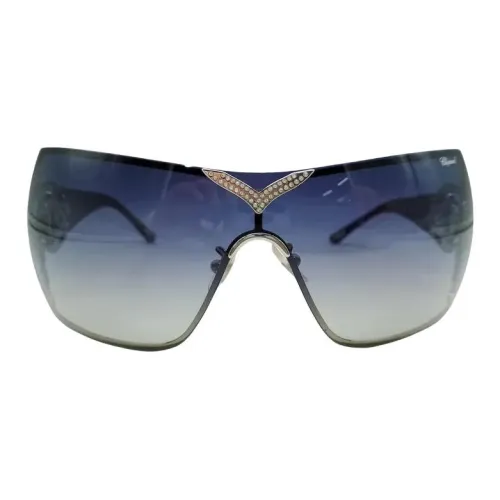 CHOPARD Metal Irregular Shape Gg0024s Sunglasses Women's Blue