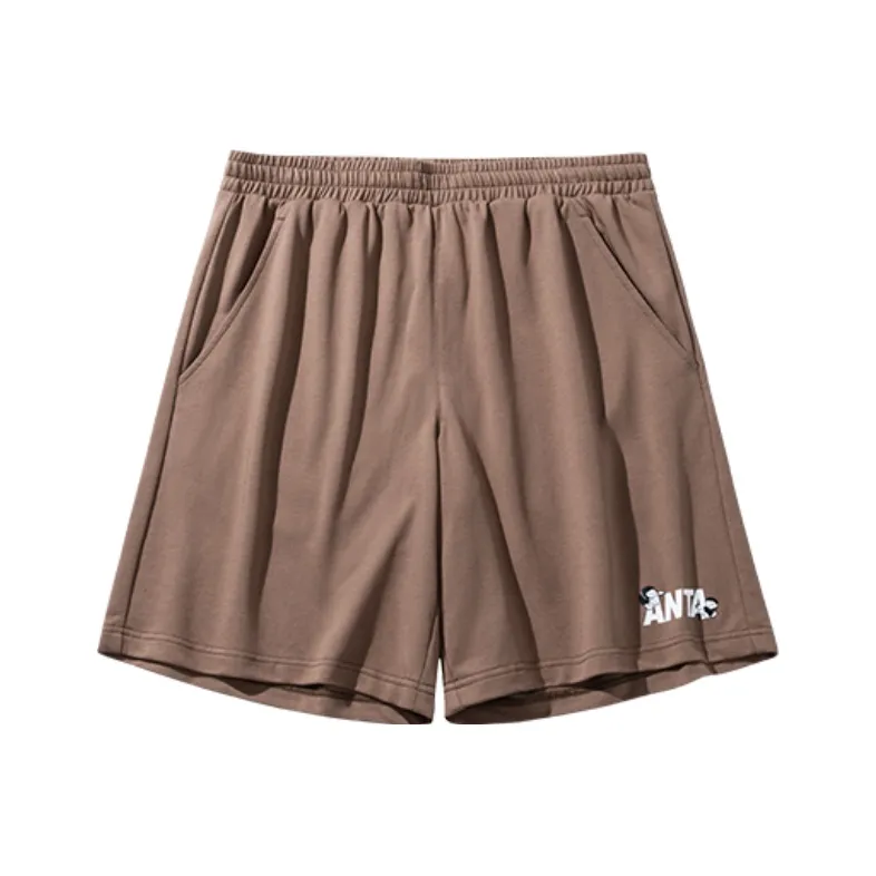 Anta Casual Shorts Unisex Chestnut Milk Coffee-0