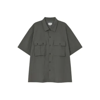 COVERNAT Shirts Men Sage Gray