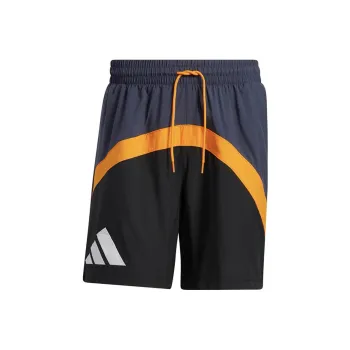 Adidas Casual Shorts Men Dark Gray Navy Blue