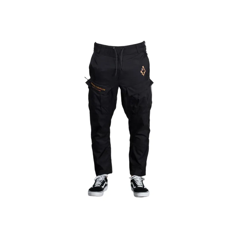 MARCELO BURLON COUNTY OF MILAN Casual Pants Men's Black-0