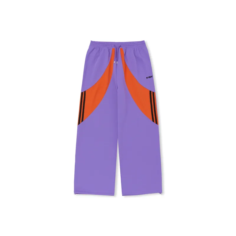Nerdy Casual Pants Unisex Purple-0