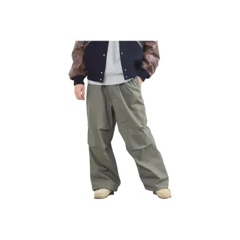 Beams Casual Pants Men's Olive Green