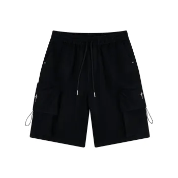PASET Denim Shorts Unisex Black