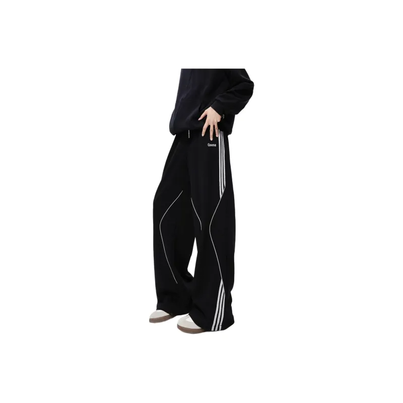 RKVC Casual Pants Unisex Black-0