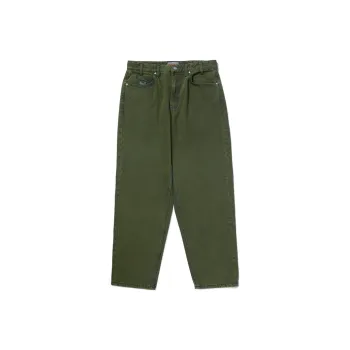 HUF SS24 FW24 Jeans Unisex Olive Green