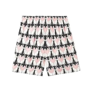 Burberry Rabbit Print Shorts