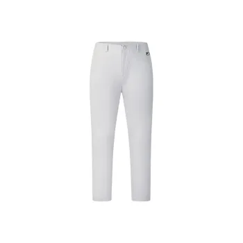 FILA Golf Series Casual Pants Men's Semi Transparent Curtain Gray