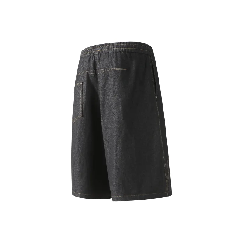 Love Monster Denim Shorts Unisex-1