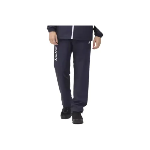 Asics Casual Pants Men's Navy Blue
