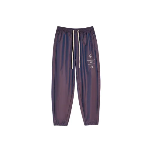 RIGORER x AOSITING·LIFUSI Casual Pants Unisex Ordinary Purple