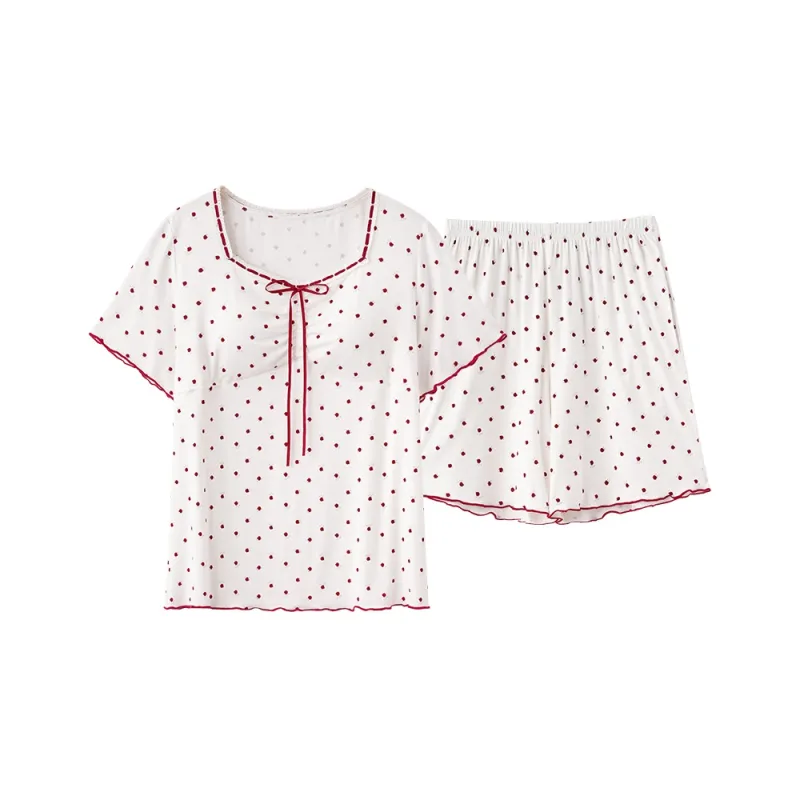 MADALLO Pajama Set Women's White-0