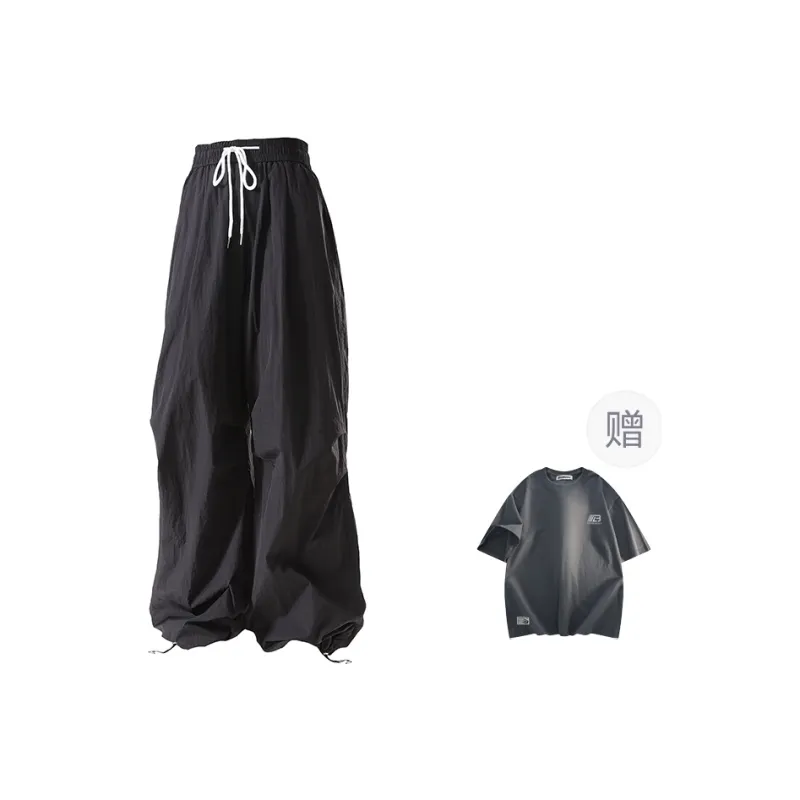 BRUMAIRE Casual Pants Unisex Black-4