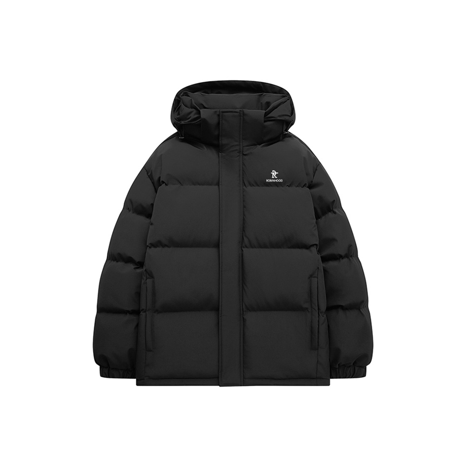 PHYPS ♥ BEAR PUFFER JACKET /追跡付 Puffer jacket with hood - pull&bear