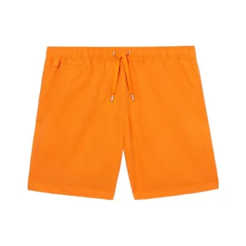 Burberry Casual Shorts Men Bright Orange
