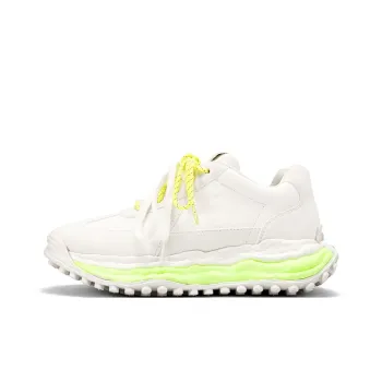 JOOC Trendy Cortez Shoes Height Increasing Breathable Low Top Casual Shoes Women's Ecru
