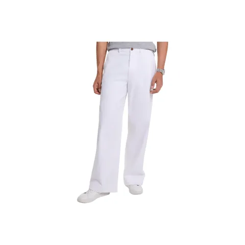 MICHAEL KORS Stretch Cotton Wide Leg Pants