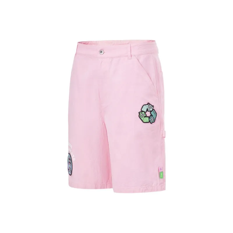 Steven Harrington X LiNing Li Ning X Steven Harrington Casual Shorts Men First Lotus Pink-0