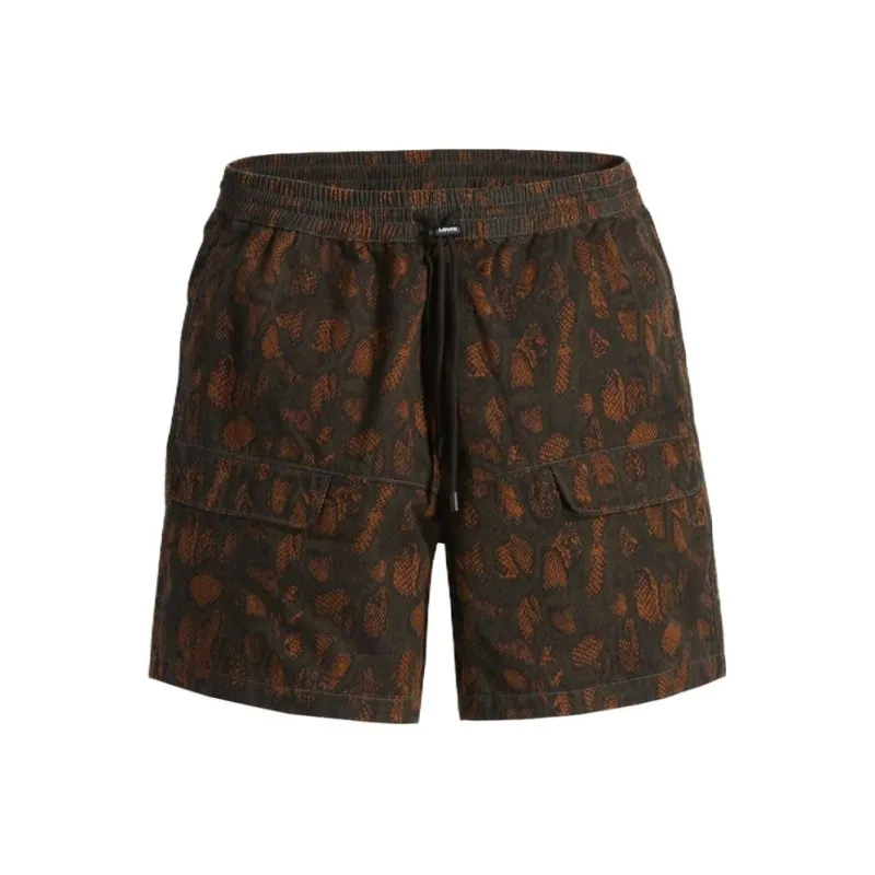 Levis Casual Shorts Men Black Brown-0