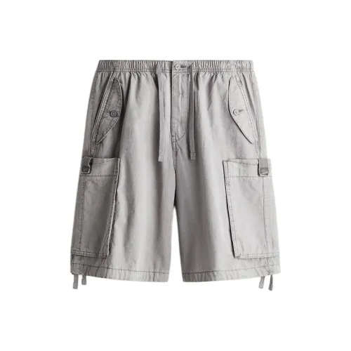 H&M Cargo Shorts Men's Light Gray