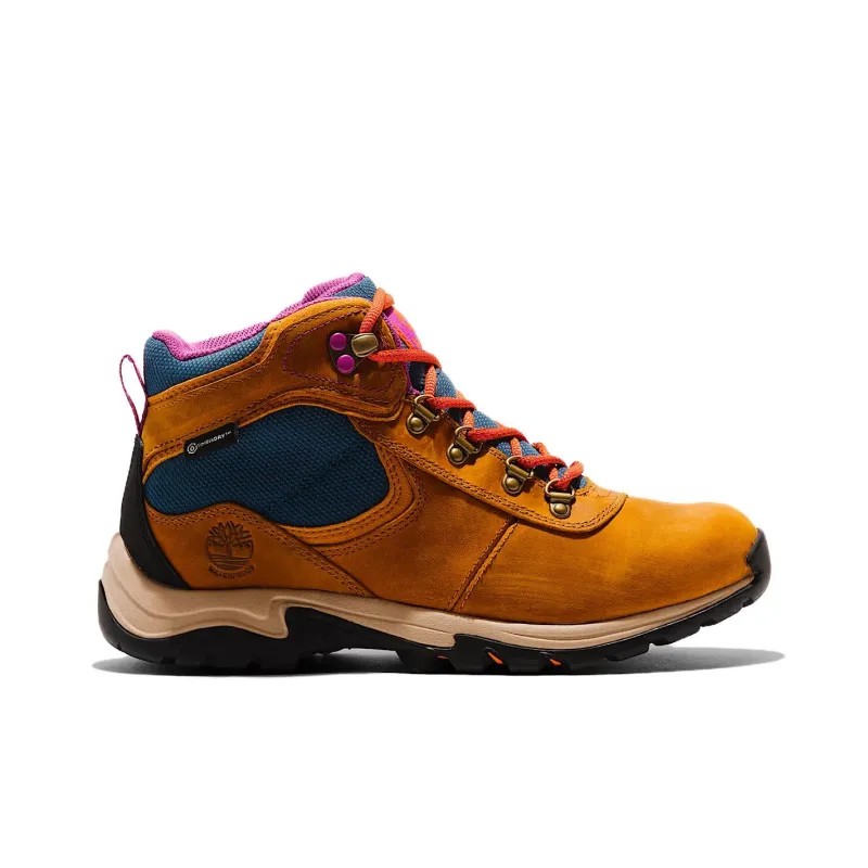 Timberland Maddsen Slip Resistant Waterproof Mid Top Hiking Shoes Women's Brown-2