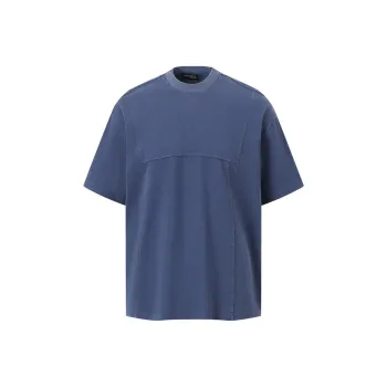 BONAS T Shirt Unisex Vintage Blue