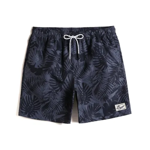 GAILANG Casual Shorts Men's Navy Blue
