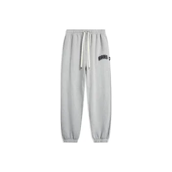 LiNing BadFive Casual Pants Men's H110AB Heather Gray Lunar Surface Mixed Gray