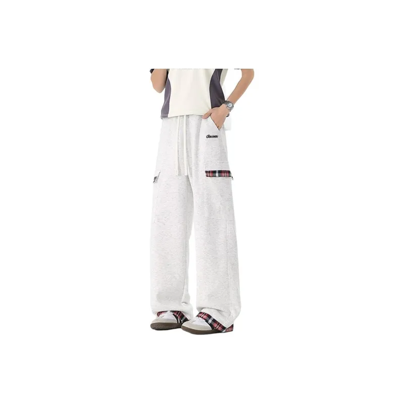 CHOUCHOUS Casual Pants Unisex-5